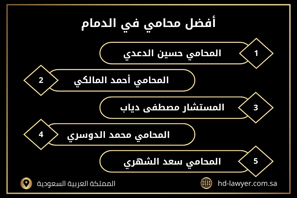 محامي الدمام في السعودية 