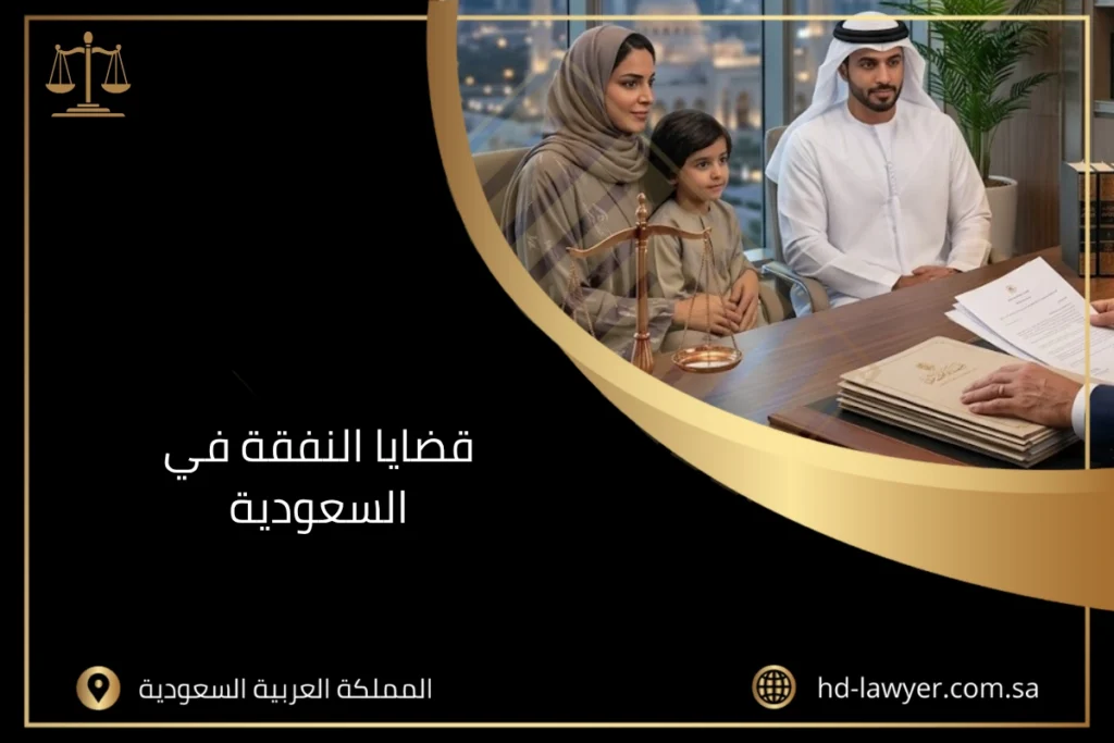 قضايا النفقة في السعودية